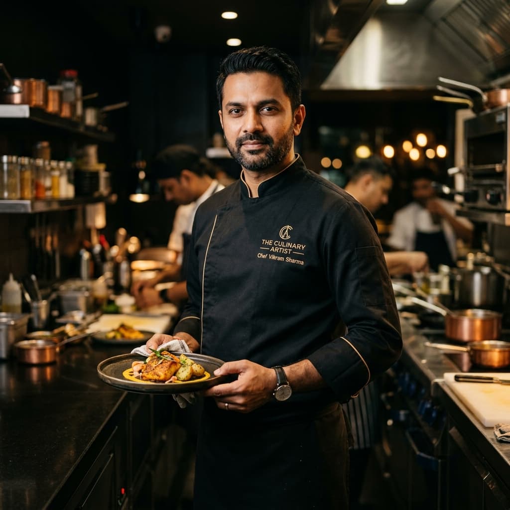 Chef Vikram at Dum Dash