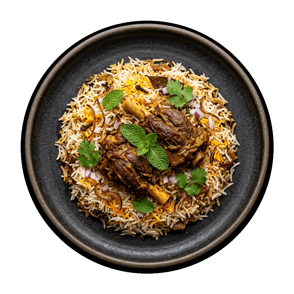 Mutton Dum Biryani